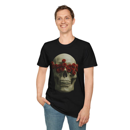 Rose Eye Skull T-Shirt