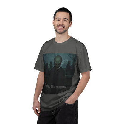 Alien Hating Humans T-Shirt — Funny Sci‑Fi Graphic Tee