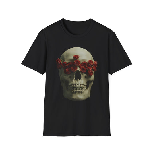 Rose Eye Skull T-Shirt