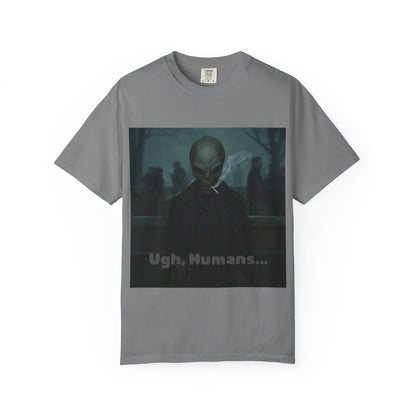 Alien Hating Humans T-Shirt — Funny Sci‑Fi Graphic Tee