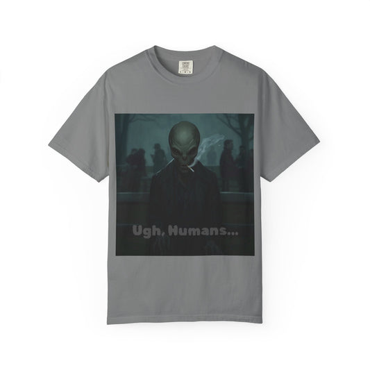 Alien Hating Humans T-Shirt — Funny Sci‑Fi Graphic Tee