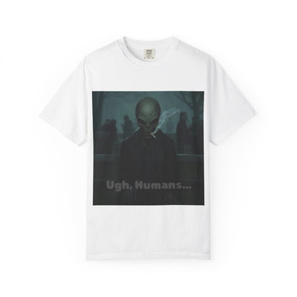 Alien Hating Humans T-Shirt — Funny Sci‑Fi Graphic Tee