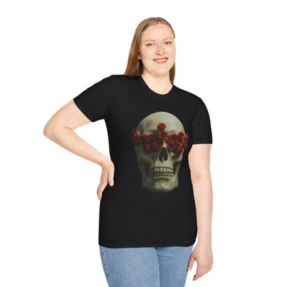 Rose Eye Skull T-Shirt